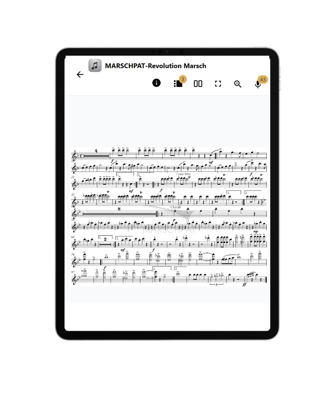 Marschpat Mobile App